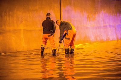 Stuttgart-Vaihingen: Unwetter laesst Keller und Strassen voll laufen - Feuerwehren im Dauereinsatz